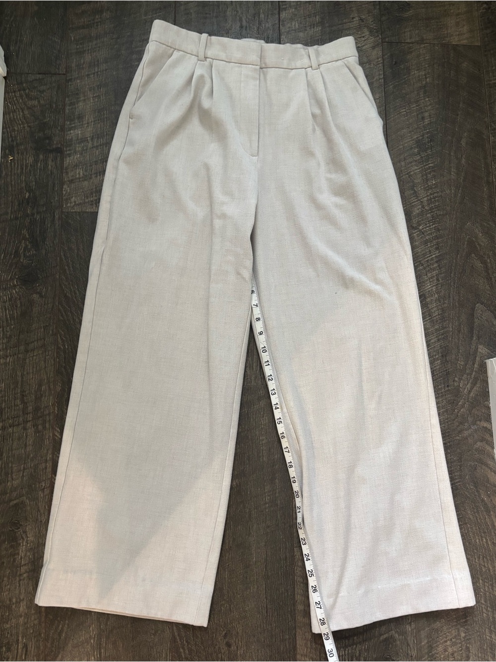 Abercrombie & Fitch Sloan Tailored Wide Leg High-Rise Trousers